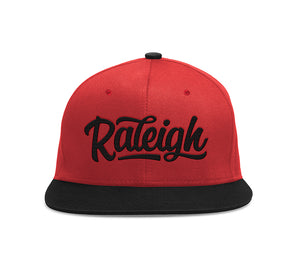 Raleigh Script Red
